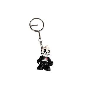 Kidrobot Supermini Keychain Series 3 OG SKULLY Ultra RARE Chase Vinyl Toy + Box